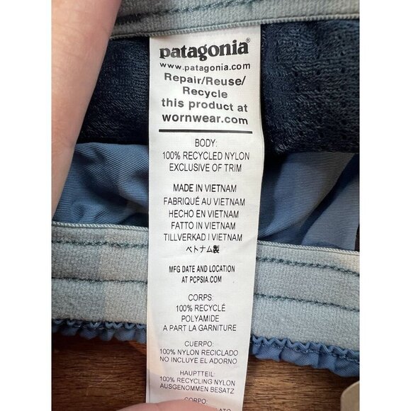 Patagonia Women's Baggies 5" Swim Shorts Still Blue 57059 Retail $69 NWT - Picture 5 of 5